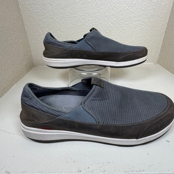 OluKai Makia Men\'s Mesh Boat Slip-On shoes - size 13 - Good Condition main image 5